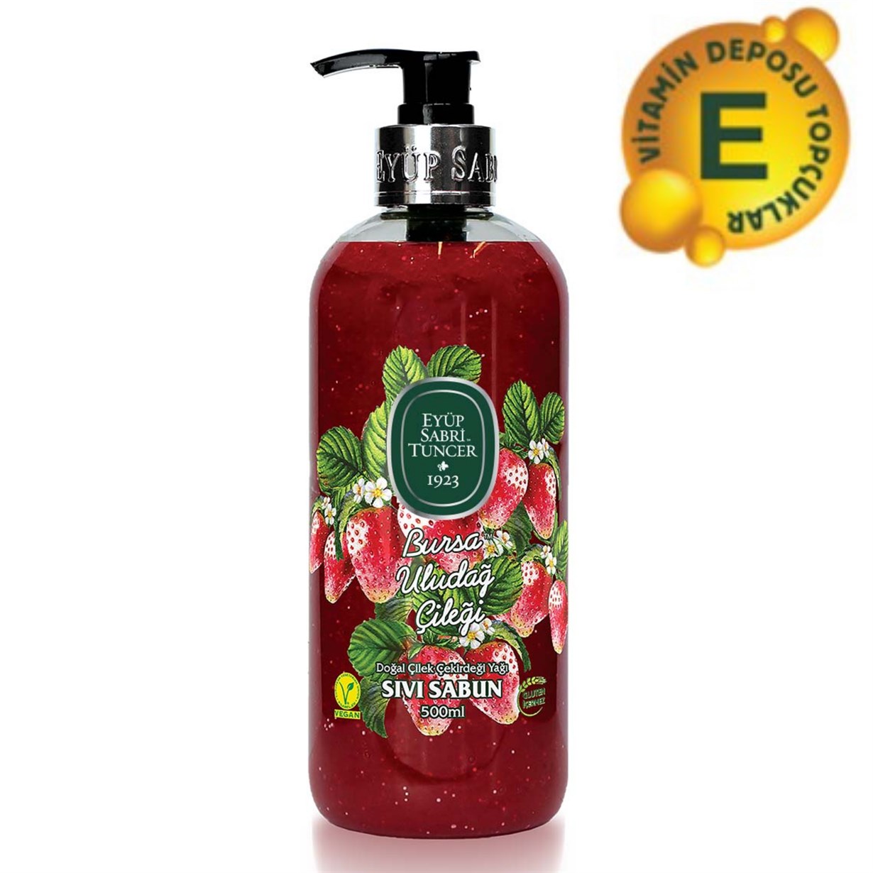 Picture of Bursa Uludağ Strawberry Liquid Soap 500 ml