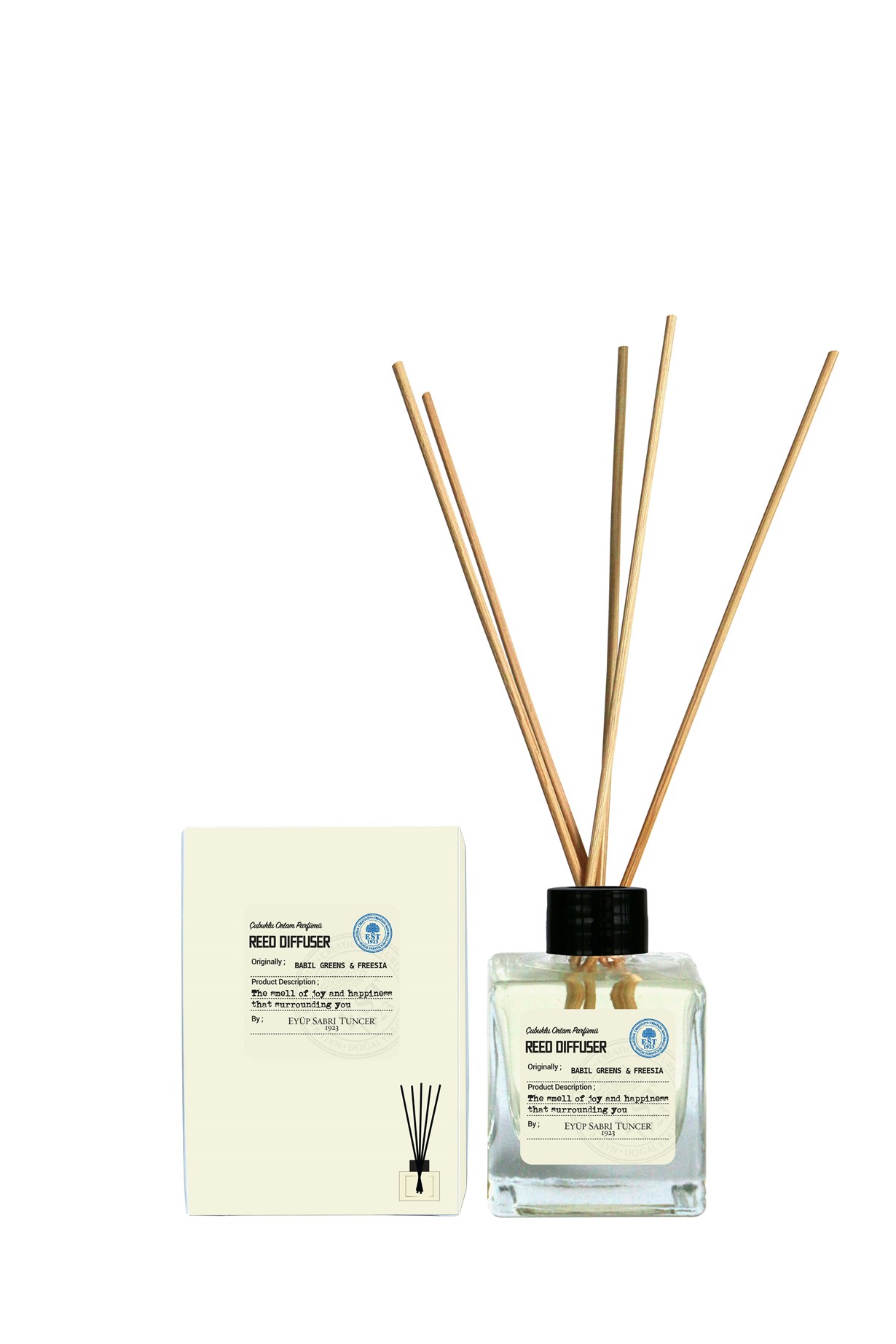 Babil Greens & Freesia Çubuklu Oda Kokusu 100 ml resmi