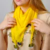 Picture of Gonen Needle Lace (Scarf Bandana Yellow No 2)