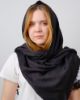 Picture of Crochet Pashmina Scarf Black