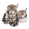 Picture of Gaziantep Copper Hand Carved Happyone Silver Color Teapot