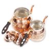 Picture of Gaziantep Copper Hand Carved Happyone Red Color  Teapot