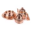 Picture of Gaziantep Copper Special Pyramid Handmade Teapot No2
