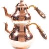 Picture of Gaziantep Copper Hand Forged Jumbo Teapot Red