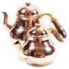 Picture of Gaziantep Copper Hand Forged Jumbo Teapot Red