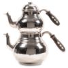 Picture of Gaziantep Copper Hand Forged Teapot Silver Color