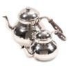 Picture of Gaziantep Copper Hand Forged Teapot Silver Color