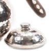 Picture of Gaziantep Copper Hand Forged Teapot Silver Color