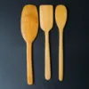 Picture of Handmade Boxwood Spatula Set (30cm Boxwood Spreader Spatula, 28cm Oval Spatula, 28cm Spatula)