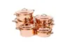 Picture of Thick Copper Pot Set (12 pieces)