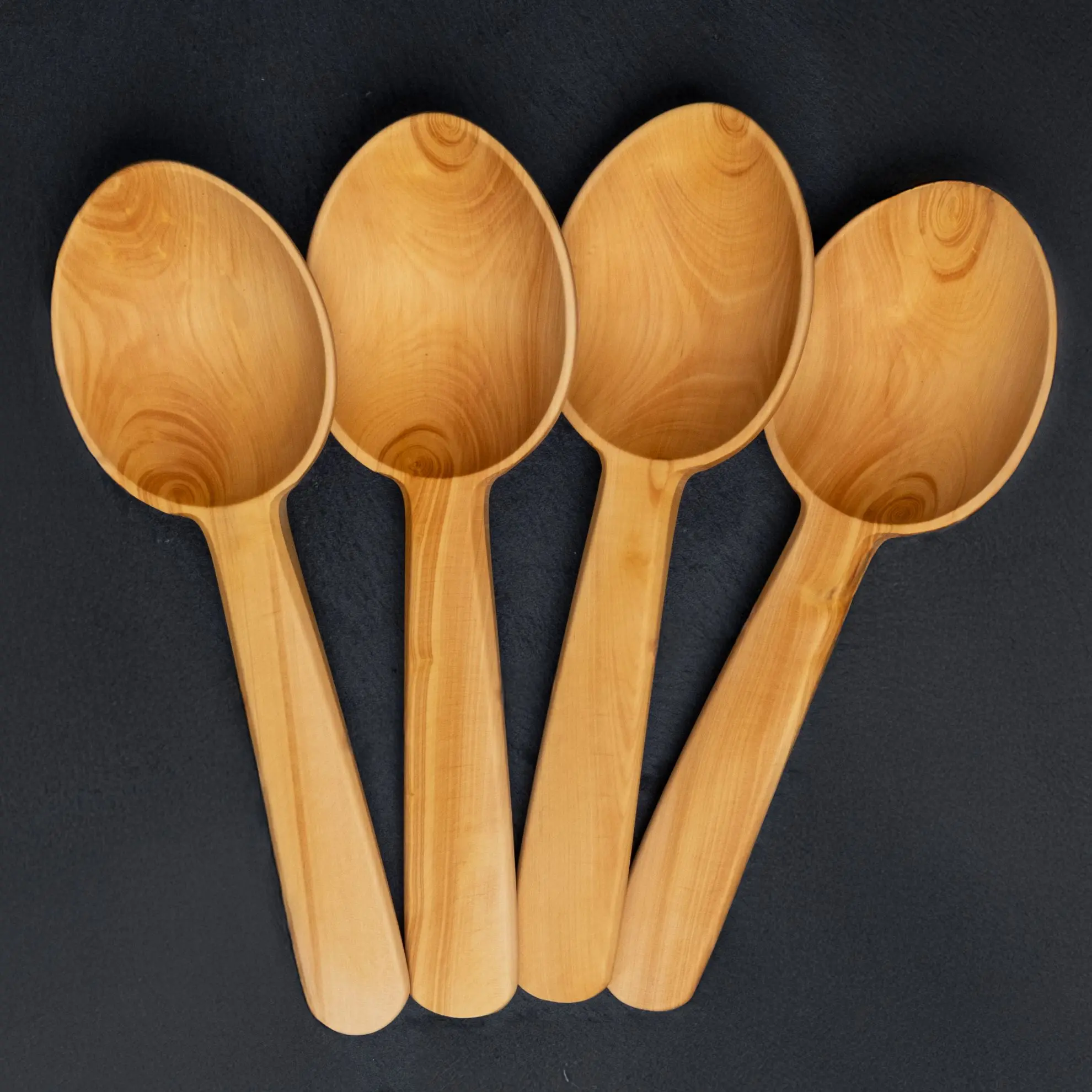 Picture of Boxwood Game Spoons (Set of 4)