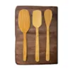 Picture of Handmade Boxwood Spatula Set (30cm Boxwood Spreader Spatula, 28cm Oval Spatula, 28cm Spatula)