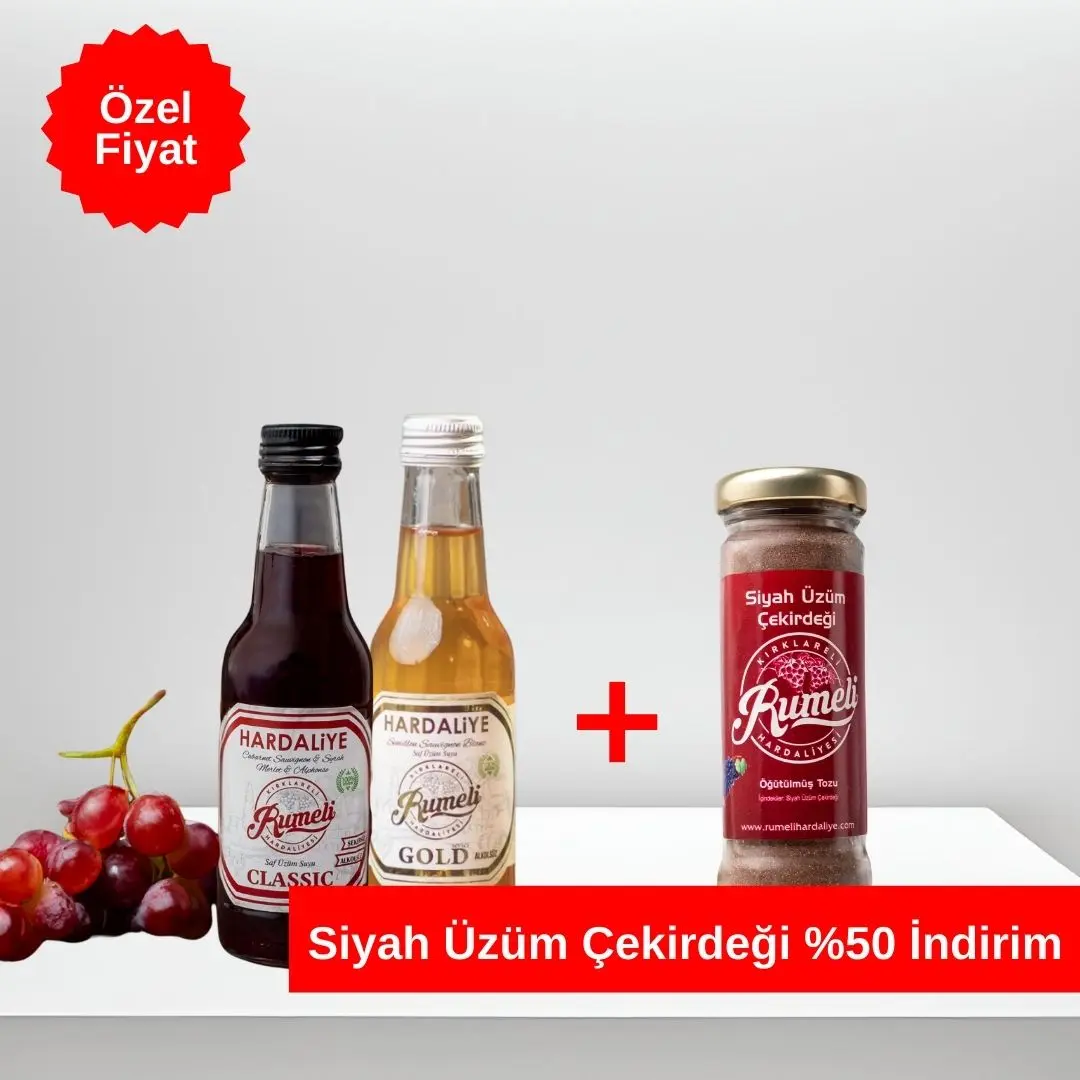 2'li Hardaliye Al, Siyah Üzüm Çekirdeği Avantajını Yakala! resmi