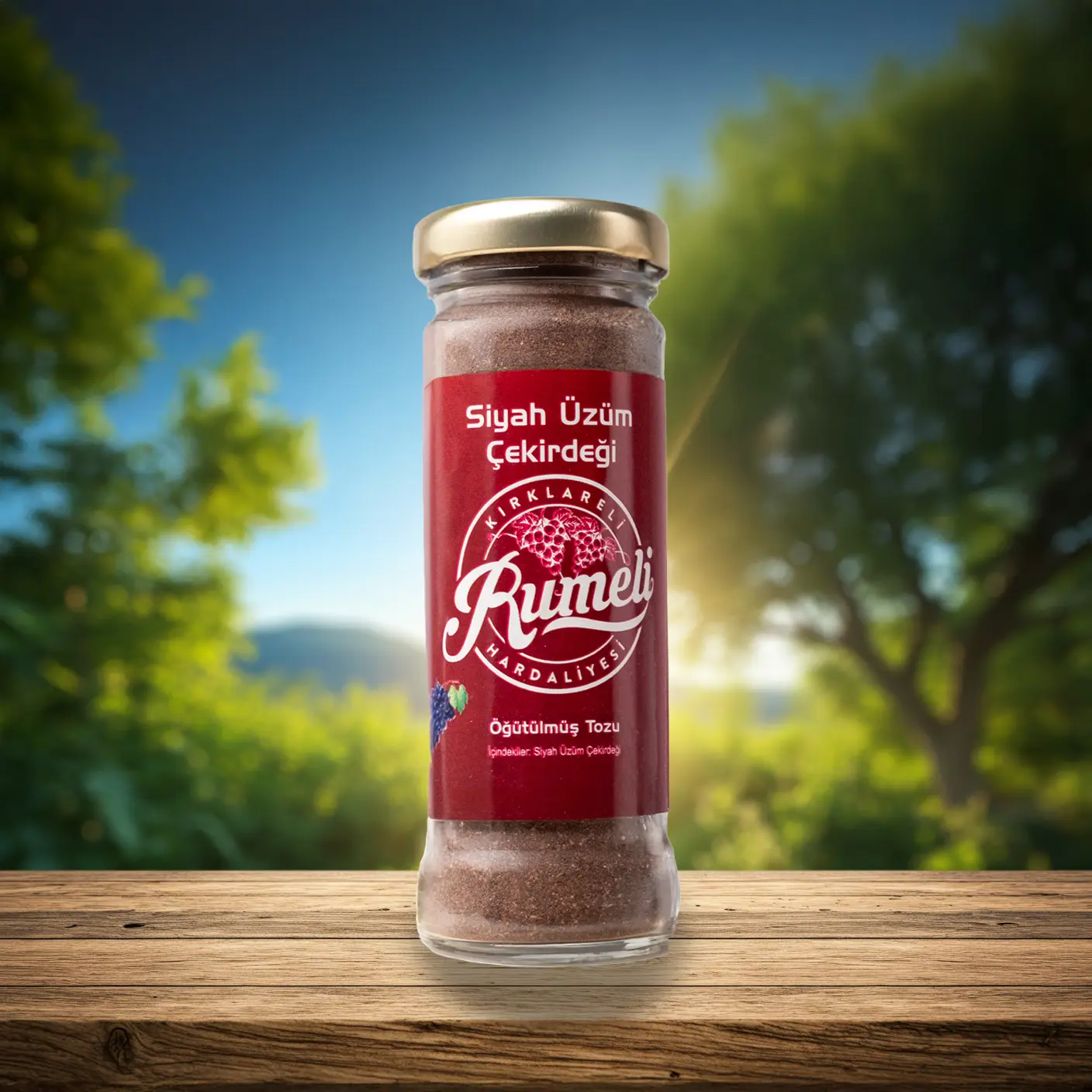 Siyah Üzüm Çekirdeği Öğütülmüş (70 Gr) resmi