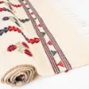 Üç Güller Motifli El Dokuması Kilim resmi