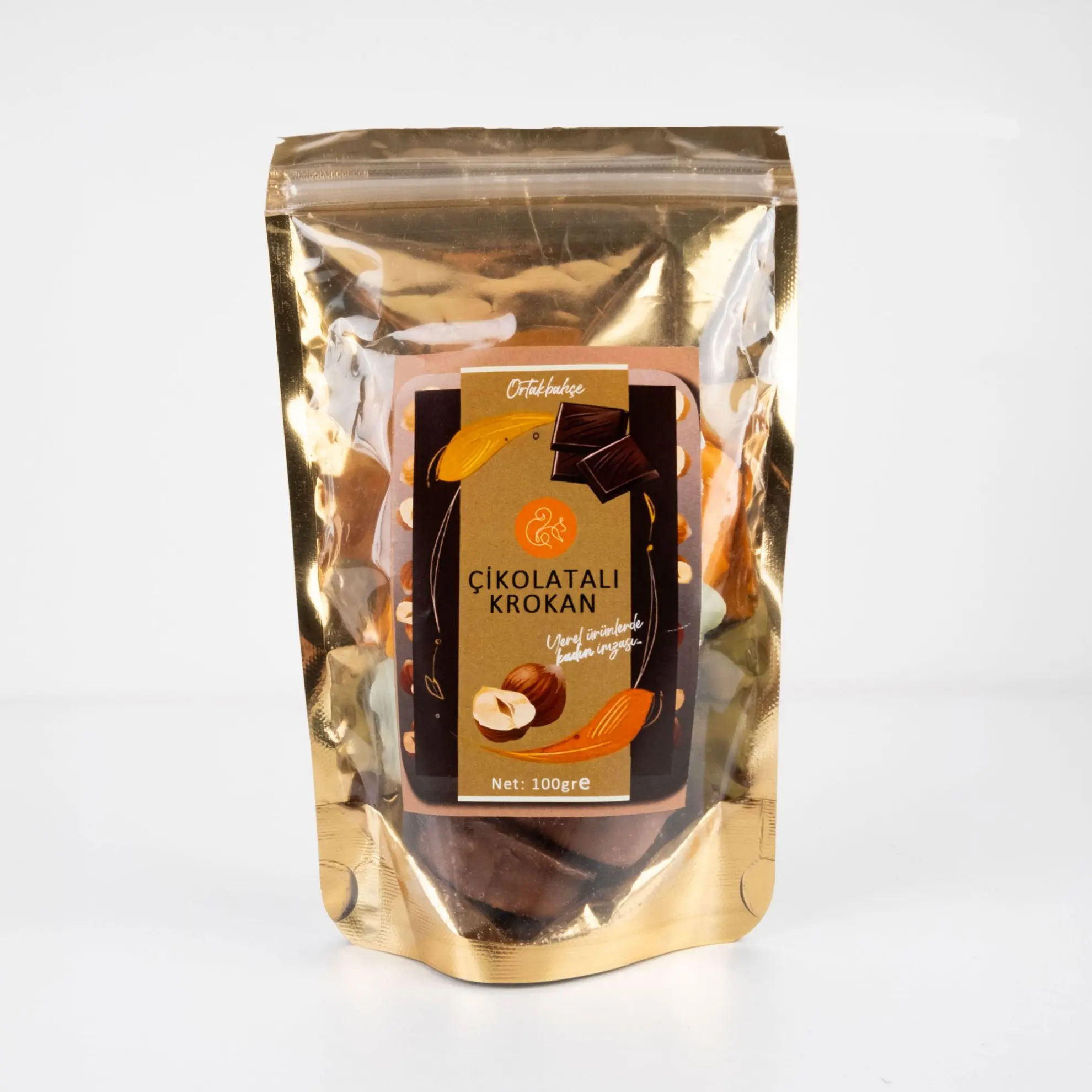 Çikolata Kaplı Fındık Krokan (100 gr) resmi