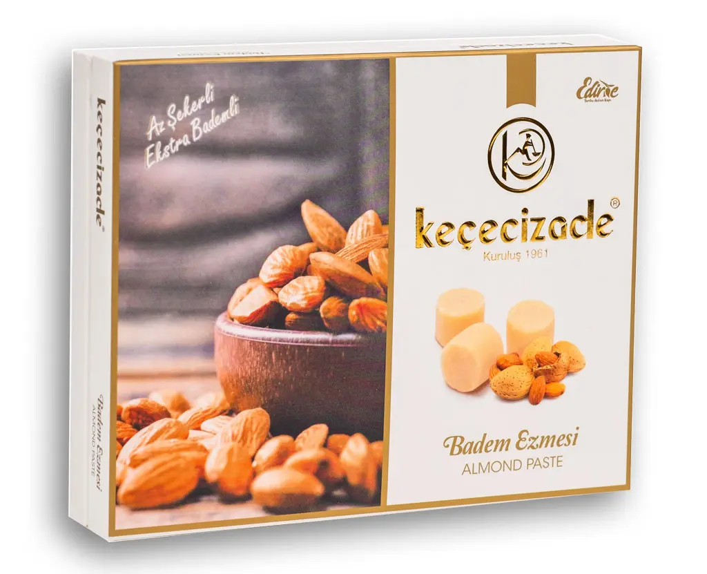 Az Şekerli Edirne Badem Ezmesi (Ekstra Bademli) 250 gr resmi