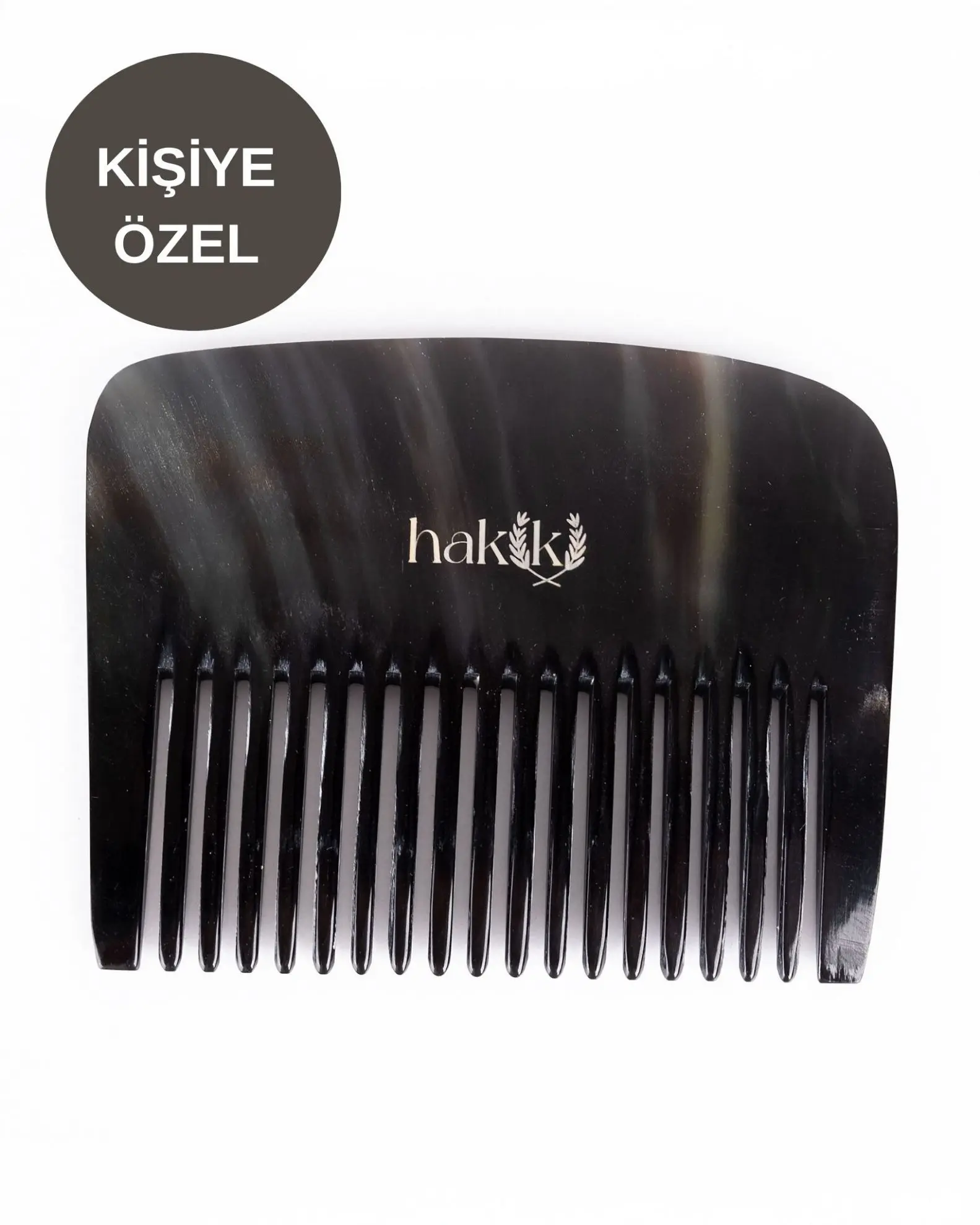 Picture of Handmade Bone Comb with Wide Tongue - Natural and Healthy Hair Care