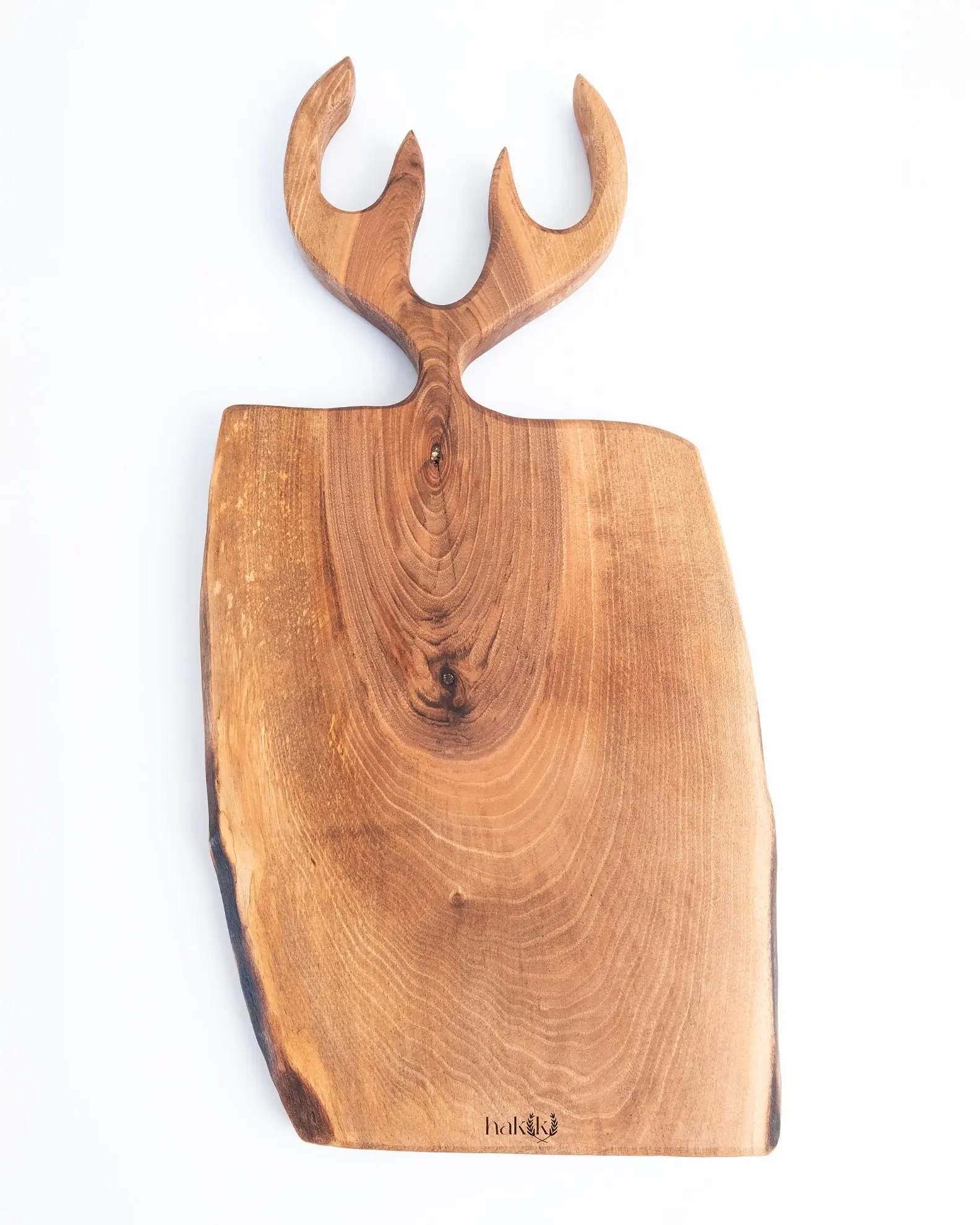 Picture of Handmade Walnut Cutting and Serving Board (Deer Model)