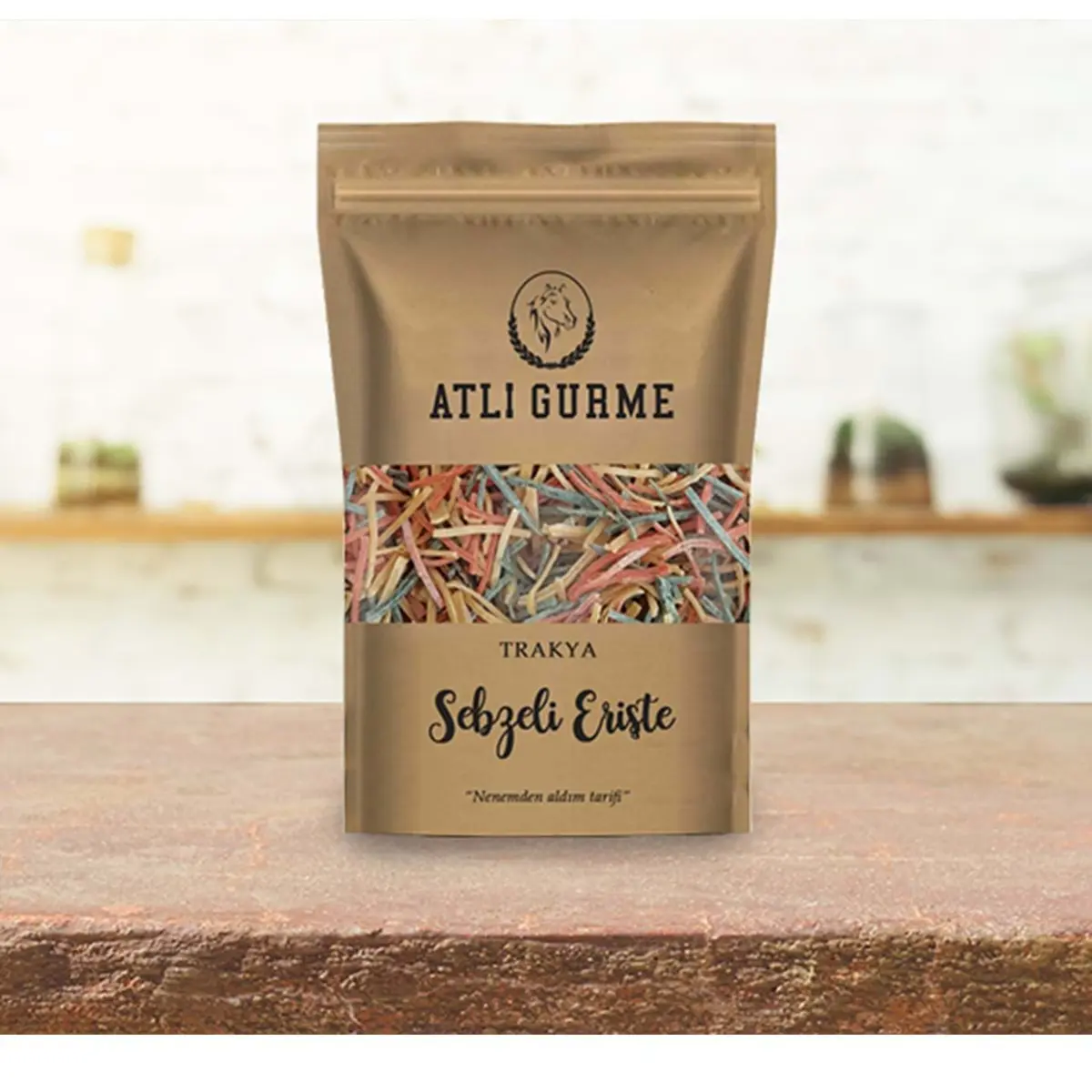 Atlı Gurme Sebzeli Köy Eriştesi 500 Gr