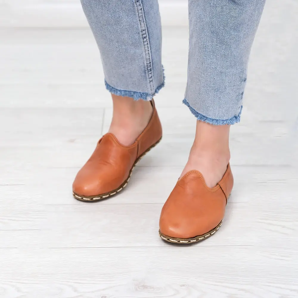 Fantazi Burunsuz Kadın Yemeni Kahverengi