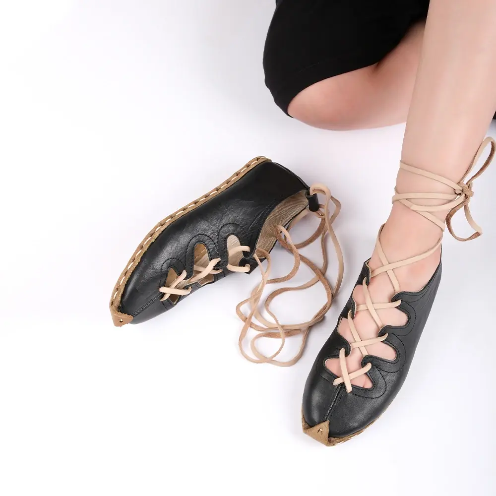 Kısa Zeyna Kadın Yemeni Siyah