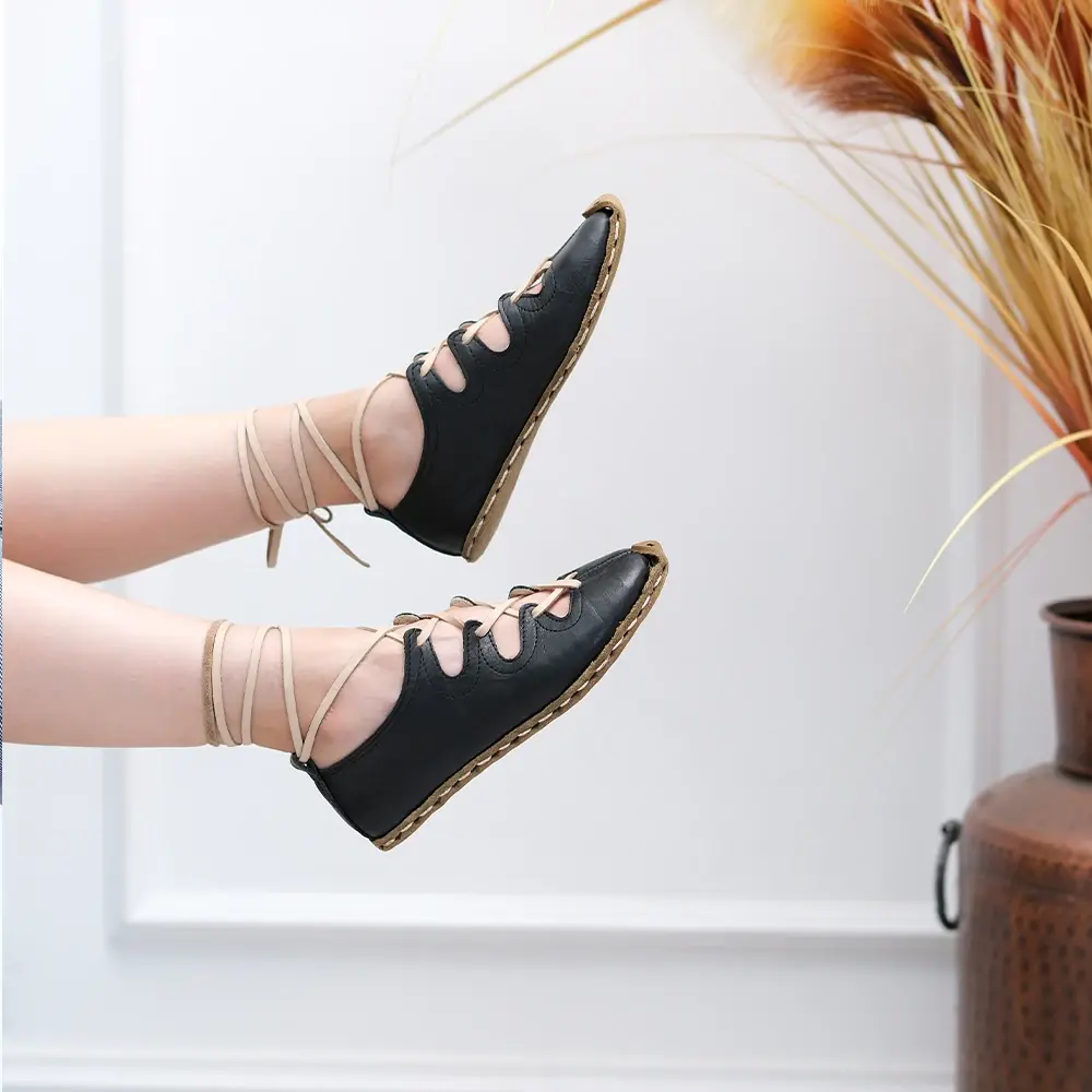 Kısa Zeyna Kadın Yemeni Siyah