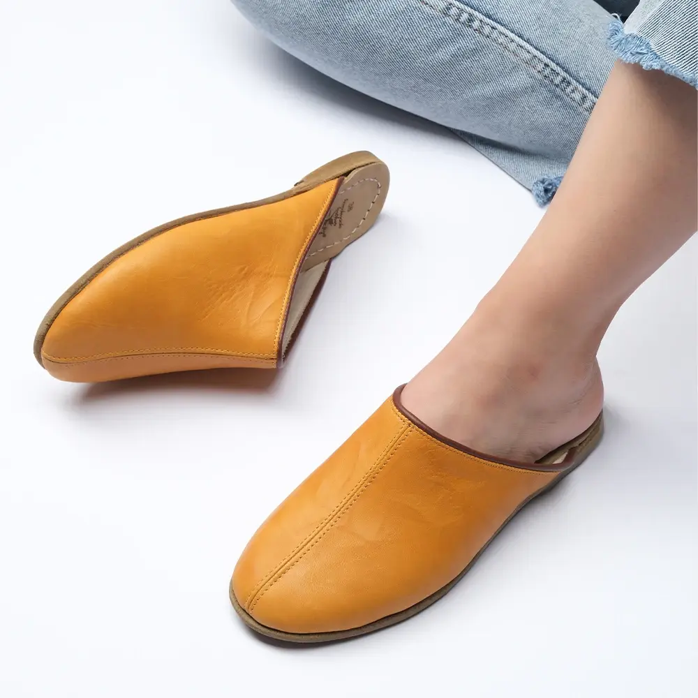 Standart Kadın Terlik Hardal