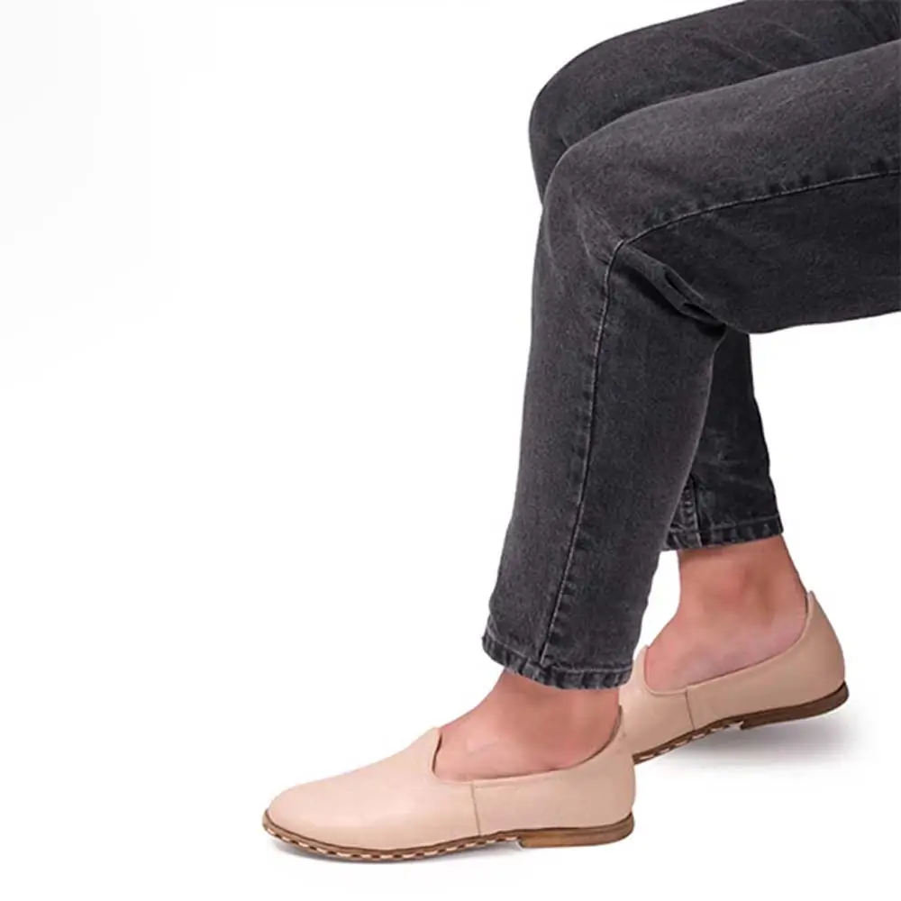 Fantazi Burunsuz Erkek Yemeni Bej