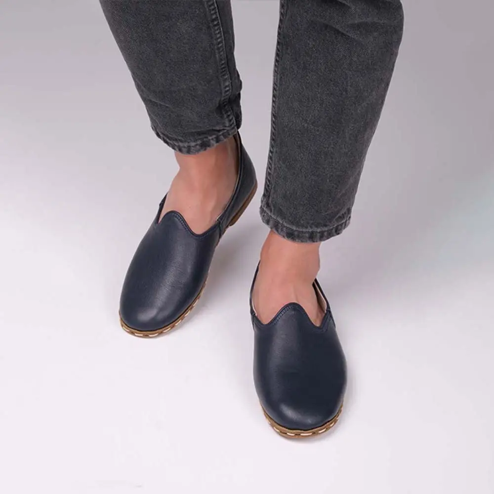 Fantazi Burunsuz Erkek Yemeni Lacivert