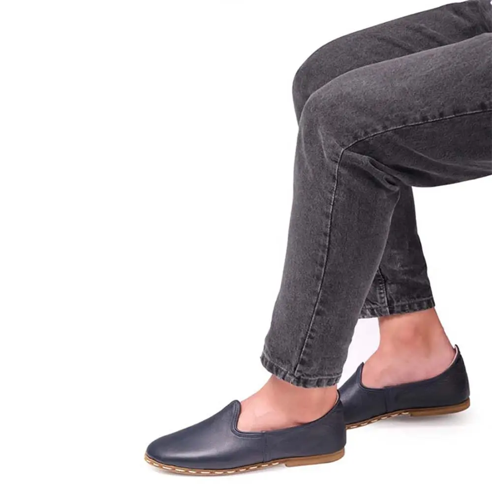 Fantazi Burunsuz Erkek Yemeni Lacivert