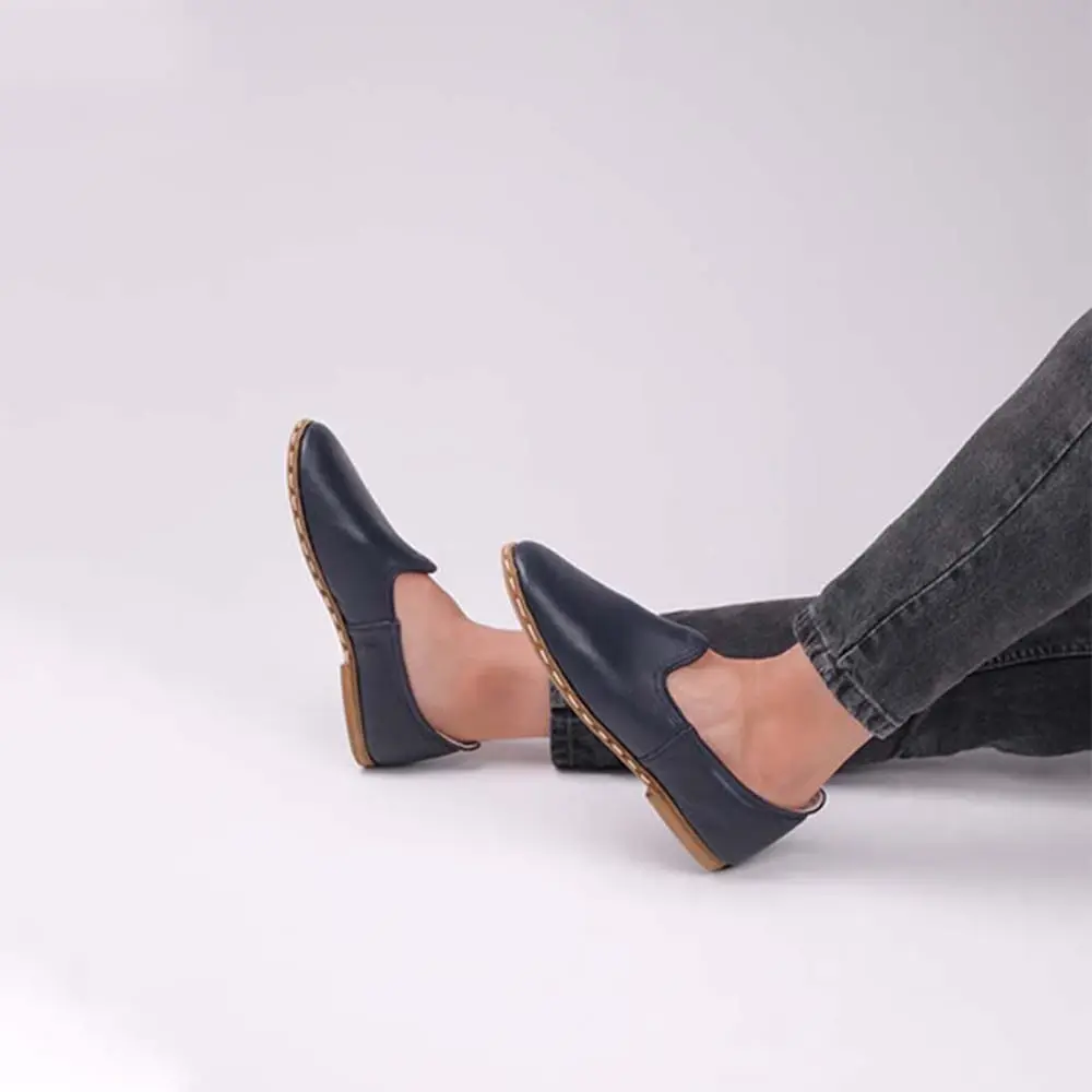 Fantazi Burunsuz Erkek Yemeni Lacivert