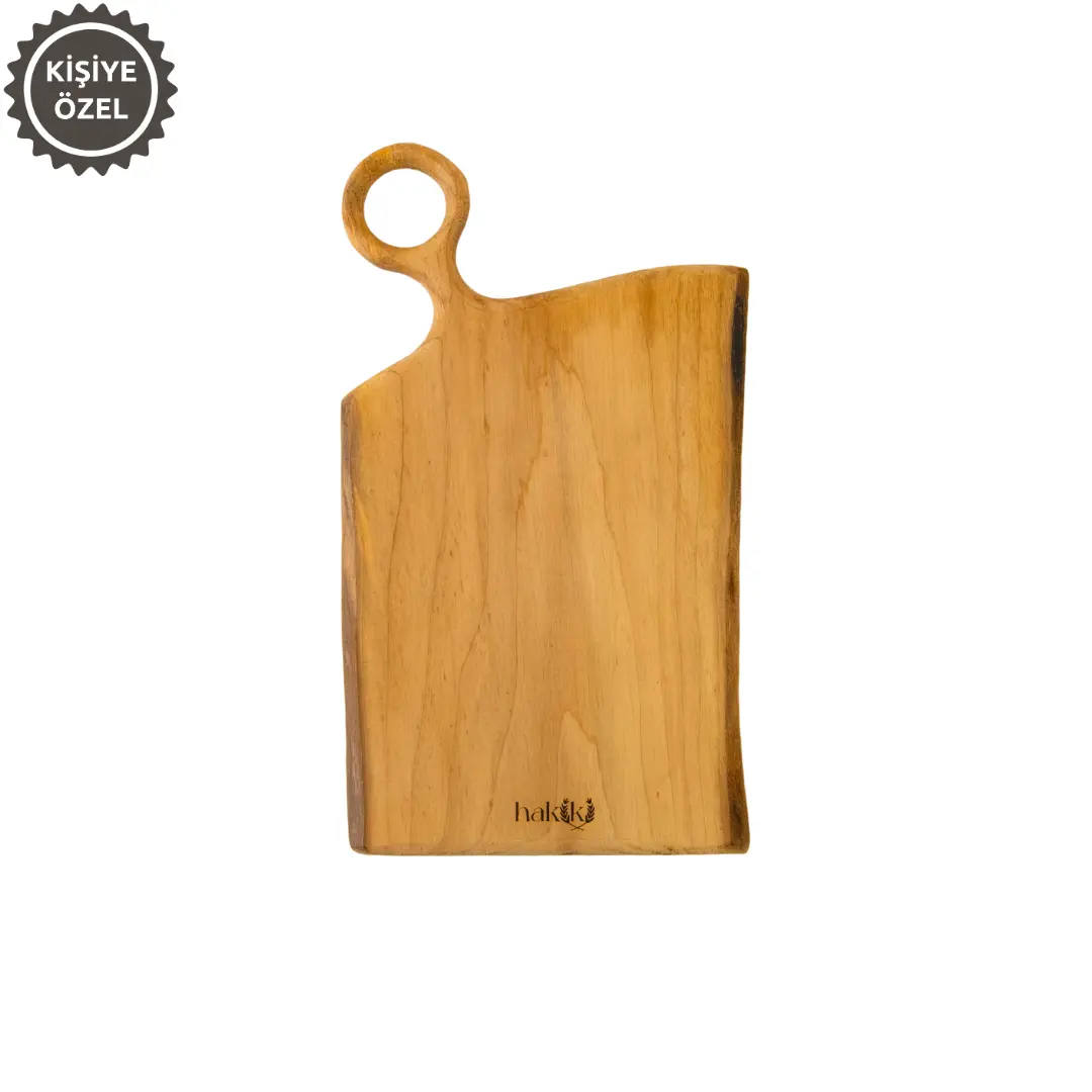 El Yapımı Ceviz Kesme & Sunum Tahtası 24 Cm