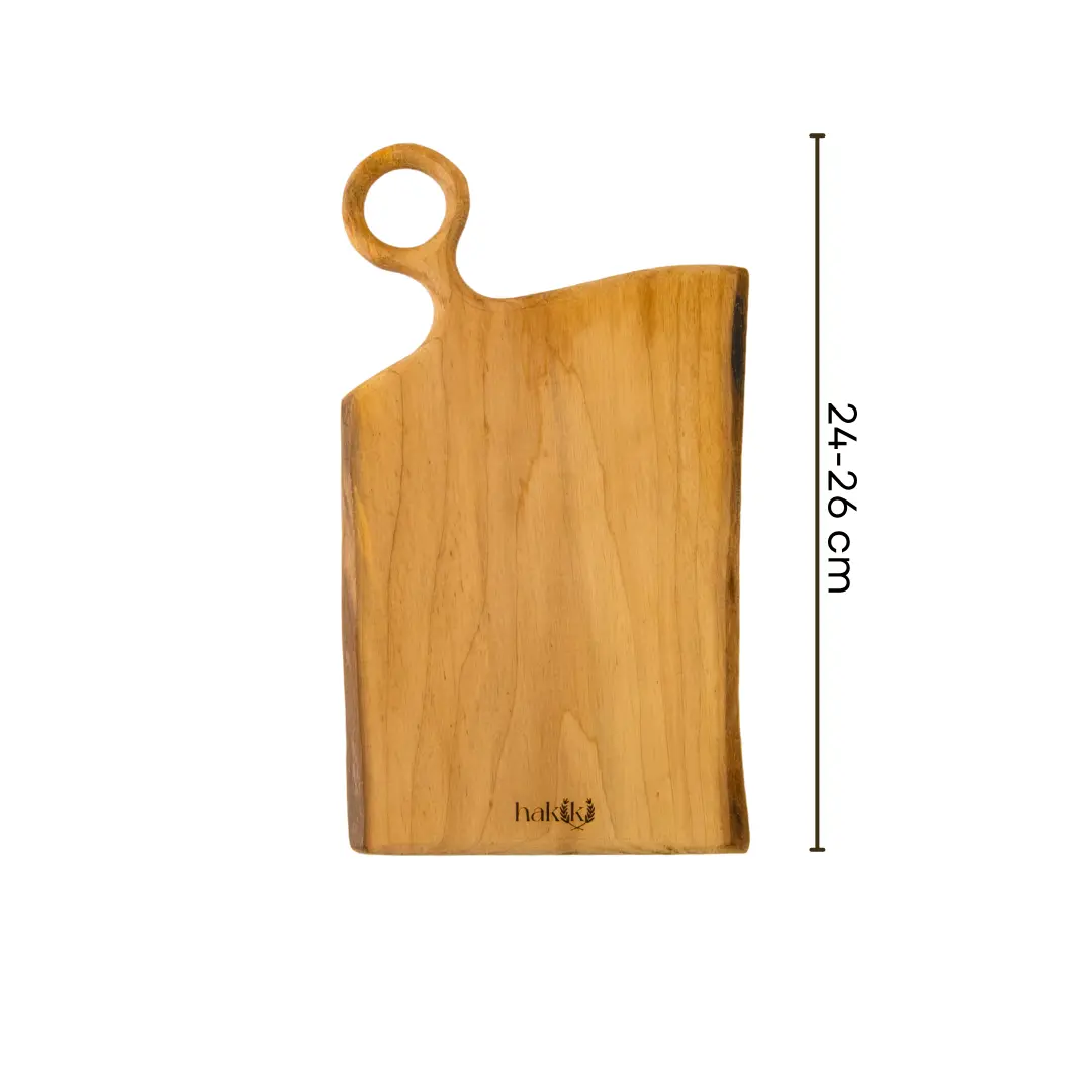 El Yapımı Ceviz Kesme & Sunum Tahtası 24 Cm