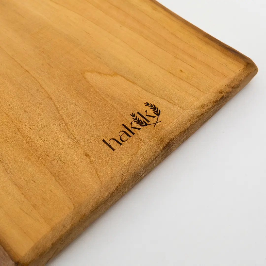 El Yapımı Ceviz Kesme & Sunum Tahtası 24 Cm