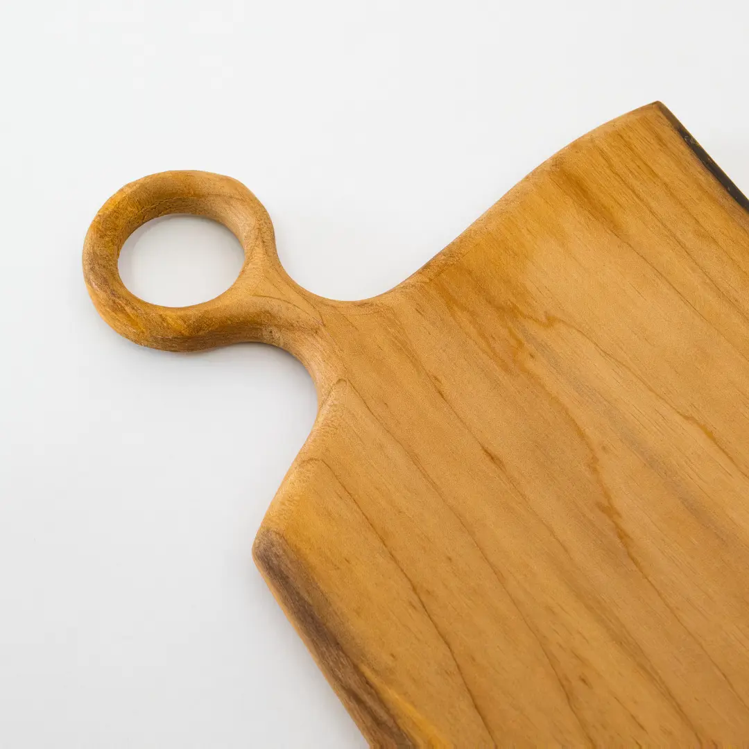 El Yapımı Ceviz Kesme & Sunum Tahtası 24 Cm