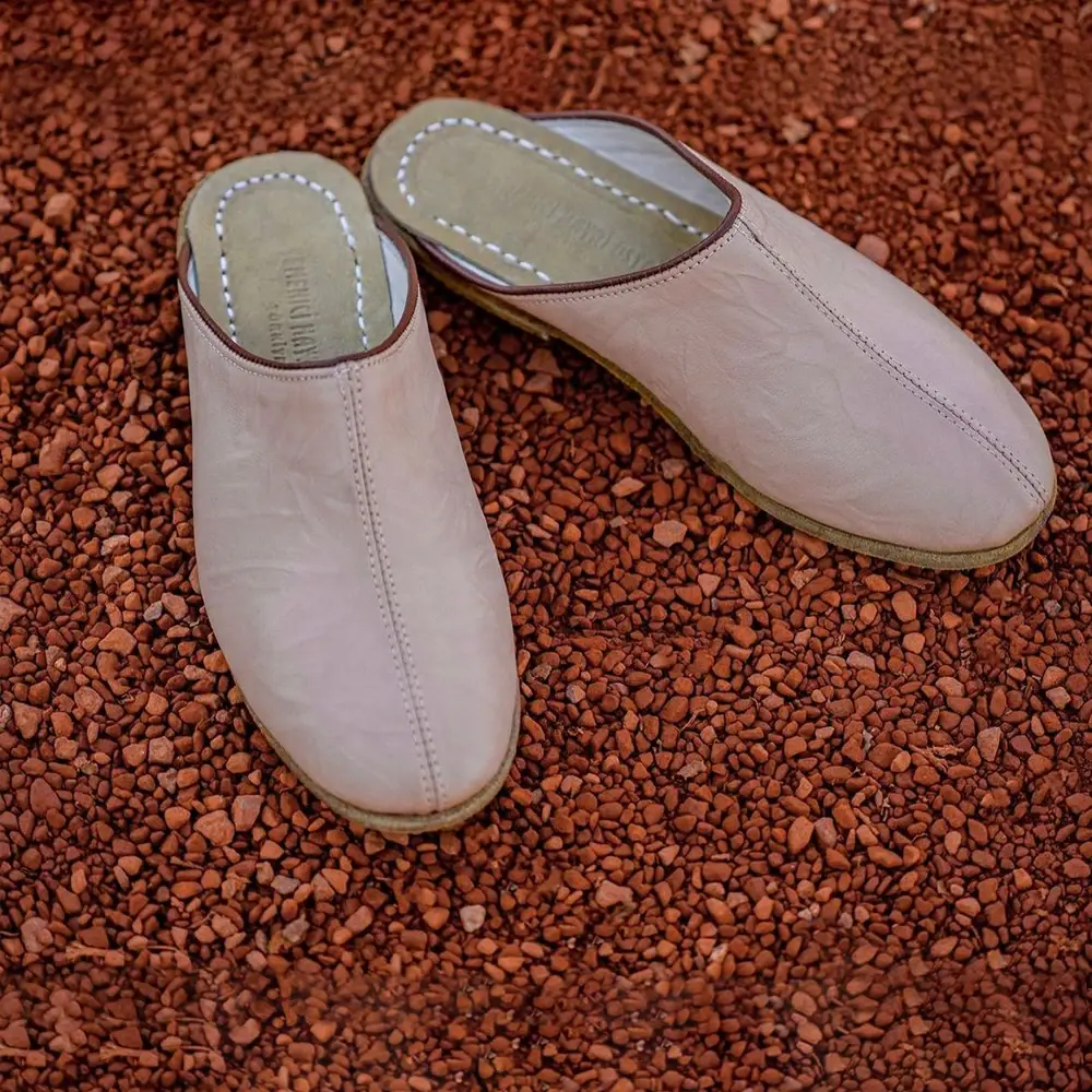 Standart Erkek Terlik Bej