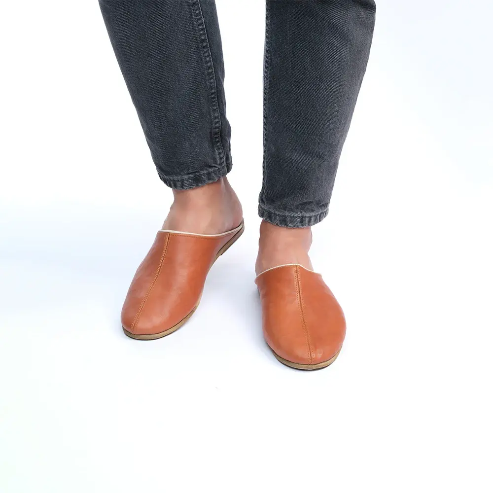 Standart Erkek Terlik Kahverengi