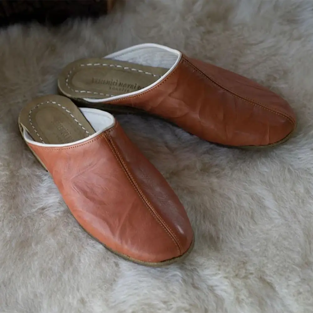 Standart Erkek Terlik Kahverengi