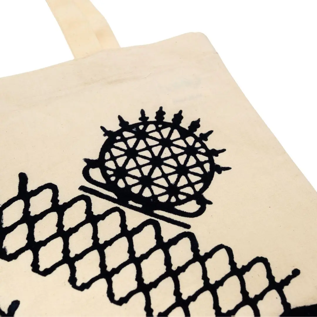 %100 El İşçiliği Kastamonu Taş Baskı Çanta Model 1