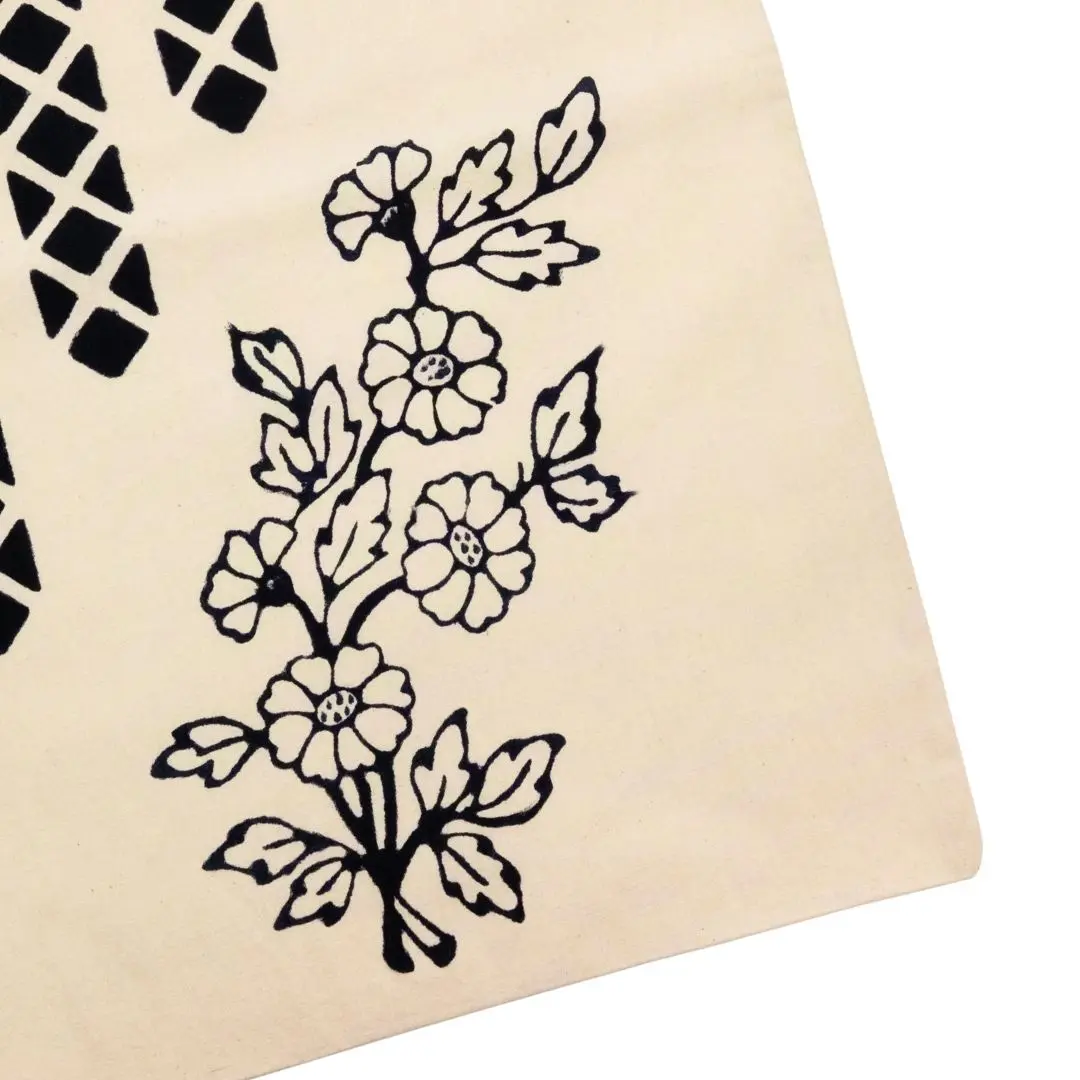 %100 El İşçiliği Kastamonu Taş Baskı Çanta Model 2