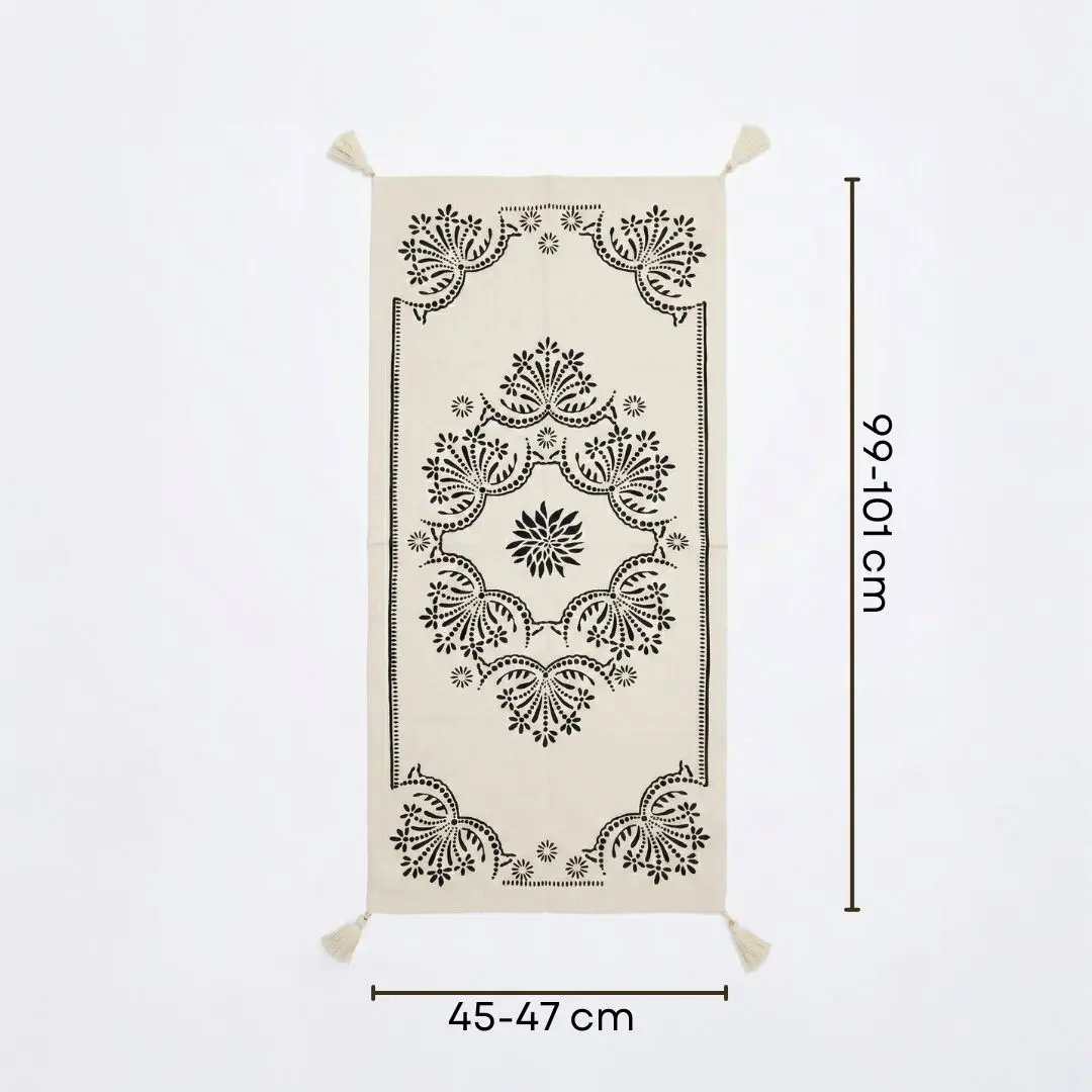 %100 El İşçiliği Kastamonu Taş Baskı Runner